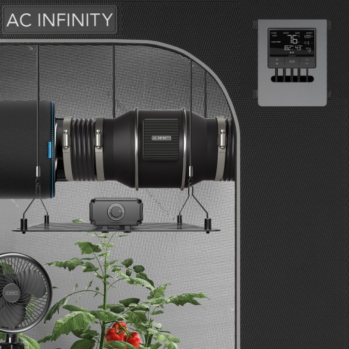Вентилатор AC INFINITY CLOUDLINE PRO T6 Ø150MM Вентилатор AC INFINITY CLOUDLINE PRO T6 Ø150MM
