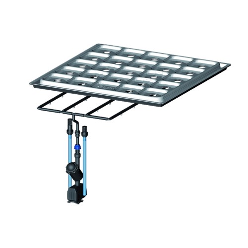 growDECK aeroponic 1.0 Kit-98 x 98 x 5 cm