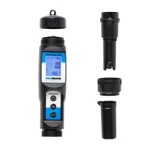 Aqua Master Tools EC Temp meter E50 Pro