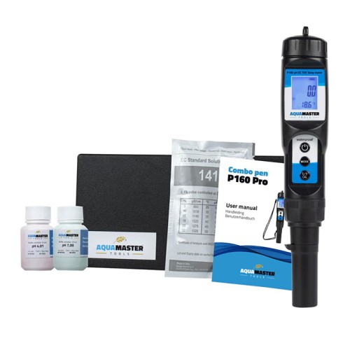 Aqua Master Tools Combo pen P160 Pro 2 pH, EC, TDS, PPM, Temp meter Aqua Master Tools Combo pen P160 Pro 2 pH, EC, TDS, PPM, Temp meter