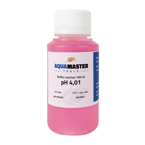 Aqua Master Tools pH 4.01 Разтвор за калибриране 100ml Aqua Master Tools pH 4.01 Разтвор за калибриране 100ml
