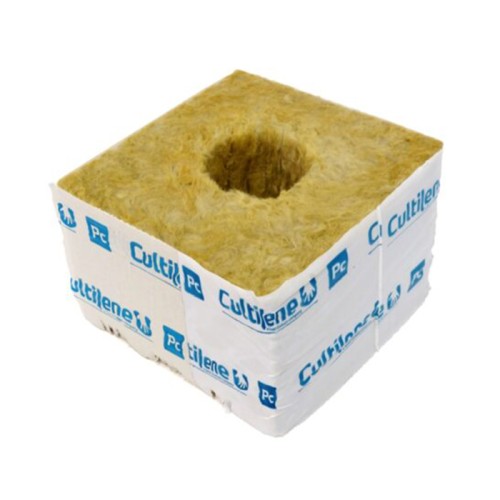 Cultilene 10x10x6,5cm, Ø40/35mm kубчета за покълване от каменна вата (276 бр./Кутия) Cultilene 10x10x6,5cm, Ø40/35mm kубчета за покълване от каменна вата (276 бр./Кутия)