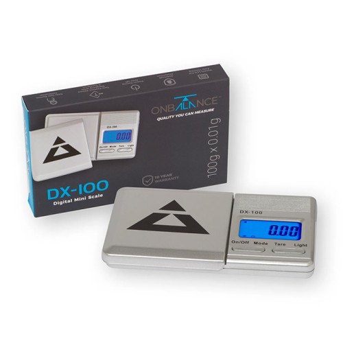 DX-100 ON BALANCE DX SERIES MINISCALE 100g x 0.01g DX-100 ON BALANCE DX SERIES MINISCALE 100g x 0.01g