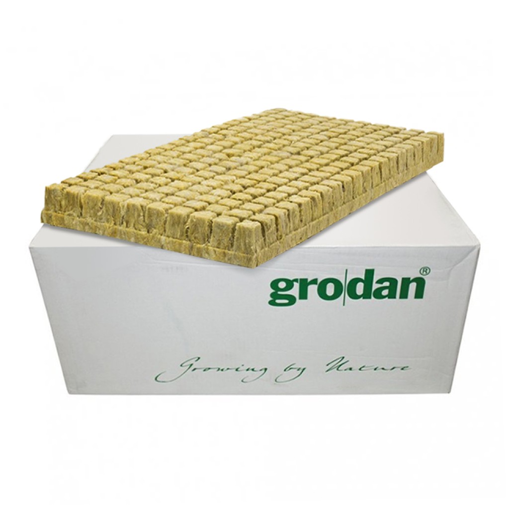 Grodan Core Grodan 2,5x2,5x4cm Rockwool Propagation Cubes (6000 pcs./Box ...