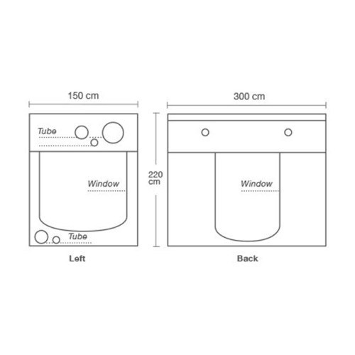 Гроубокс HOMEbox Ambient R300+ 300x150x220cm Гроубокс HOMEbox Ambient R300+ 300x150x220cm