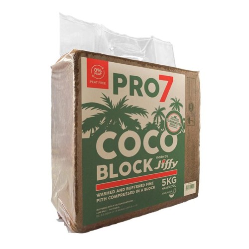 Кокос Jiffy PRO7 Pressed Coco Block 70L Кокос Jiffy PRO7 Pressed Coco Block 70L
