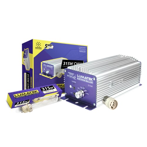 Комплект Електронен Баласт LUMATEK CMH Controllable 315W (Фасунга E40) + Крушка Lumatek 315W CMH 3100K