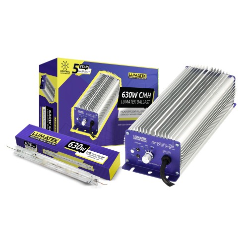 Комплект Електронен Баласт LUMATEK CMH Controllable 630W (Фасунга E40) + Крушка Lumatek 630W CMH 4200K