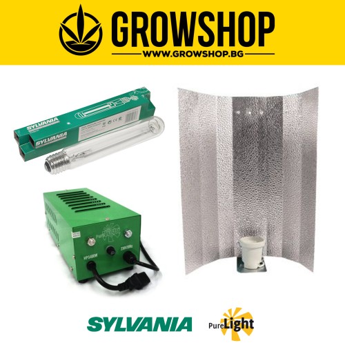 Light Kit PURE LIGHT 400W Closed - GrowShop-BG.com