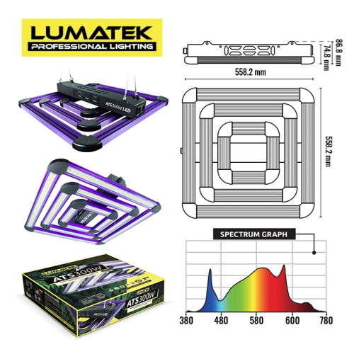Гроубокс Комплект Хоби 300W LED Гроубокс Комплект Хоби 300W LED