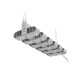 LED Лампа за растеж и цъфтеж Lucilu Shuttle 6 silver dimmable LED Лампа за растеж и цъфтеж Lucilu Shuttle 6 silver dimmable