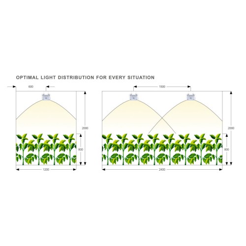 LED Лампа за растеж и цъфтеж Hortilux HortiLED TOP Daylight LED Лампа за растеж и цъфтеж Hortilux HortiLED TOP Daylight