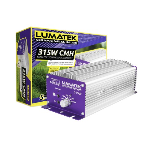 Комплект Електронен Баласт LUMATEK CMH Controllable 315W (Фасунга E40) + Крушка Lumatek 315W CMH 3100K