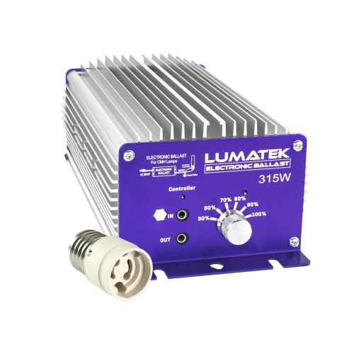Комплект Електронен Баласт LUMATEK CMH Controllable 315W (Фасунга E40) + Крушка Lumatek 315W CMH 3100K