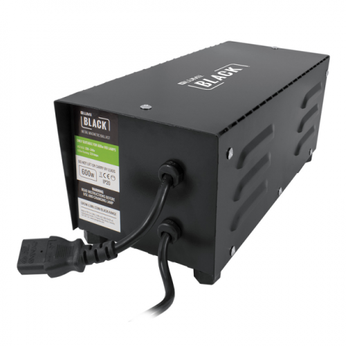 Magnetic Ballast LUMii Black Metal 600W Magnetic Ballast LUMii Black Metal 600W