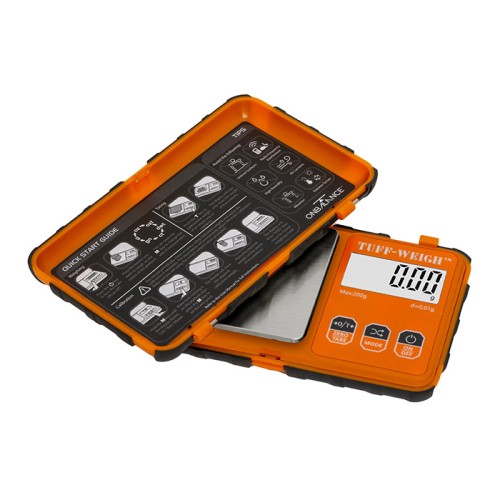 Везна TRUWEIGH TUFF-WEIGH Оранжева 200g x 0.01g Везна TRUWEIGH TUFF-WEIGH Оранжева 200g x 0.01g