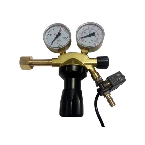 OptiClimate CO2 Pressure reducing valve with magnetic valve pro OptiClimate CO2 Pressure reducing valve with magnetic valve pro