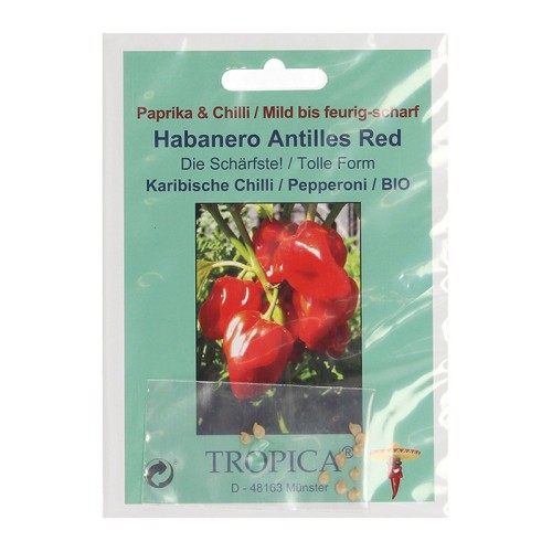 Organic Antilles Red Habanero (Capsicum chinense) Organic Antilles Red Habanero (Capsicum chinense)