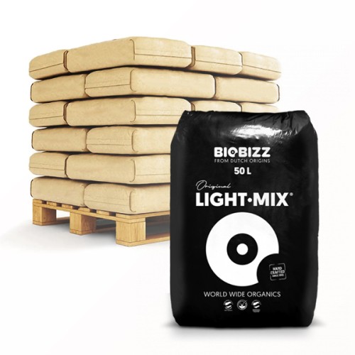 Почва Biobizz LIGHT-MIX 50L (65бр./Палет) Почва Biobizz LIGHT-MIX 50L (65бр./Палет)