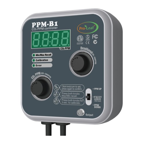 Pro Leaf CO2 Controller PPM-B1 Pro Leaf CO2 Controller PPM-B1