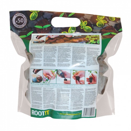 ROOT!T Natural Rooting Sponge 50 pcs
