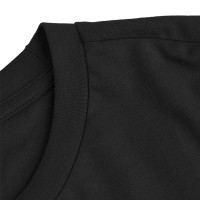 Тениска Regular Fit с кръгло деколте и лого - Черна