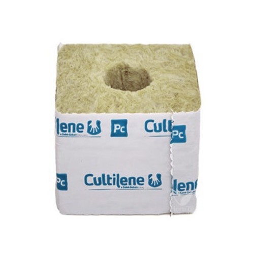 Cultilene 7,5x7,5x6,5cm, Ø28/35mm kубчета за покълване от каменна вата (480 бр./Кутия)