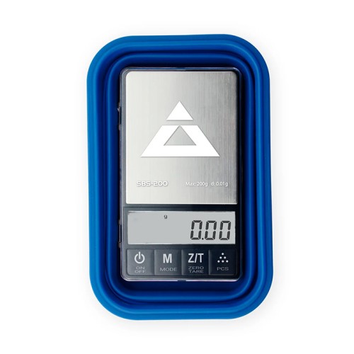 SBS-200 ON BALANCE THE ORIGINAL SILICONE BOWL SCALE - BLUE 100g x 0.01g