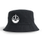 Cotton hat with logo - Black