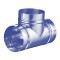 T-connector Blauberg TSZ-90° 150mm
