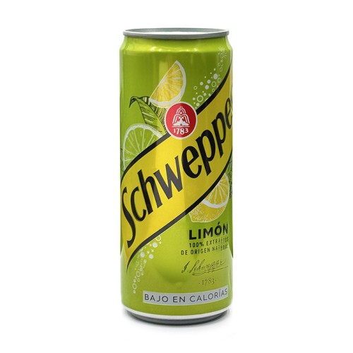 Tonic lemon can 330ml, with liquid