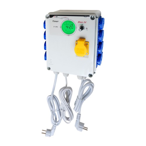 Контролно табло Timer Box IV 8x600W + отопление Контролно табло Timer Box IV 8x600W + отопление