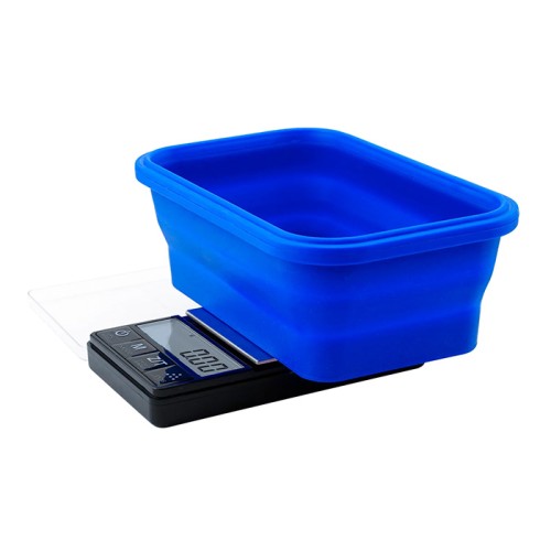 SBS-200 ON BALANCE THE ORIGINAL SILICONE BOWL SCALE - BLUE 100g x 0.01g SBS-200 ON BALANCE THE ORIGINAL SILICONE BOWL SCALE - BLUE 100g x 0.01g